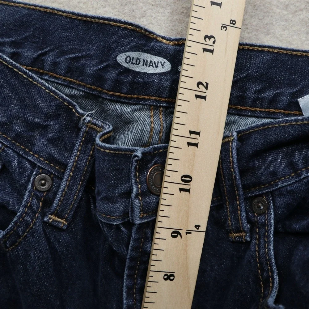 Old Navy Straight Leg Jeans 33x32 Dark Wash Denim Classic 5-Pocket Cotton